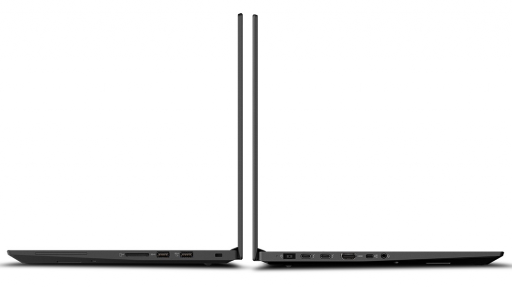 ThinkPad P1 側面インターフェース