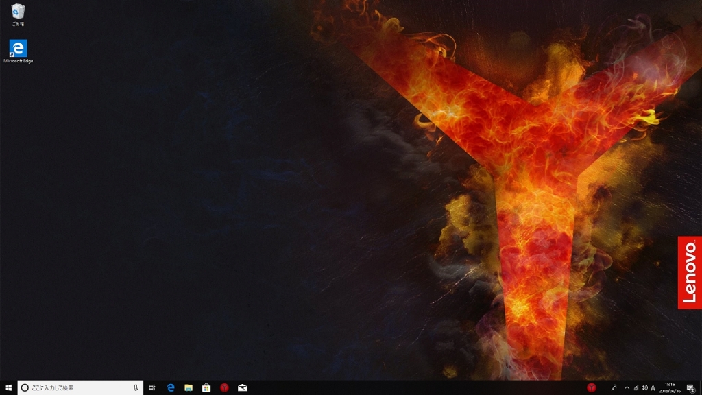 Legion Y520 Towerのデスクトップ