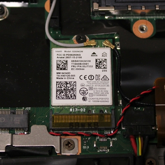 ThinkPad X260等の内蔵WiFiカード Intel Dual Band Wireless-AC 8260 model：8260NGW  Lenovo専用純正保守部品 FRU：00JT532 | ThinkPad Plus Blog