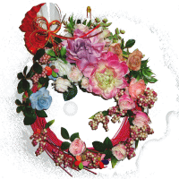 お正月を迎える玄関飾り クランダ君のおしゃべり