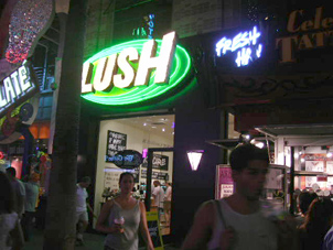 LUSH ユニバーサルシティウォークハリウッド店