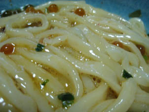 混ぜて食べます。