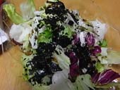 焼肉屋さんのチョレギサラダ