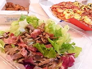 たまにはピザを食べたっていいよね