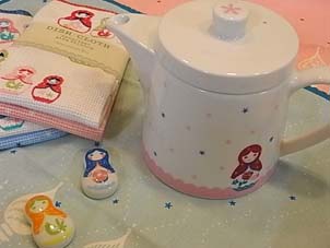 お気に入りのティーポット