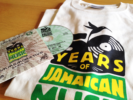 JAMAICA 50THTシャツ
