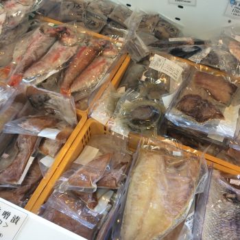 美味しそうな干物がいっぱい