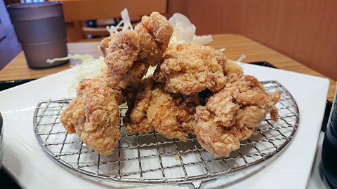 とり専門店 鳥さく☆比叡山とり唐マウンテン定食 | こもたんの京都