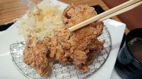 とり専門店 鳥さく☆比叡山とり唐マウンテン定食 | こもたんの京都