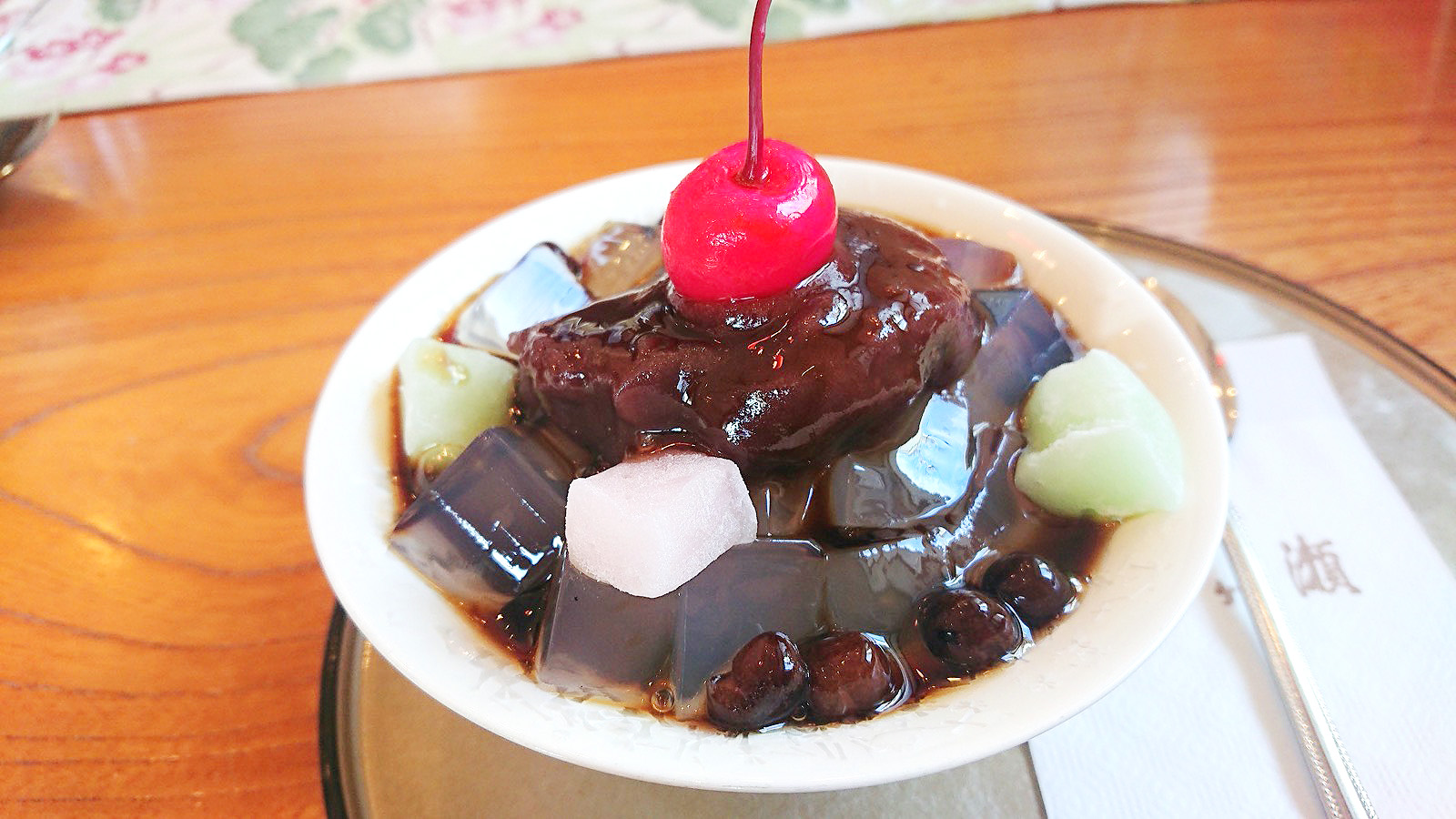 月ヶ瀬★月ヶ瀬あんみつ | こもたんの京都グルメ食べ歩き
