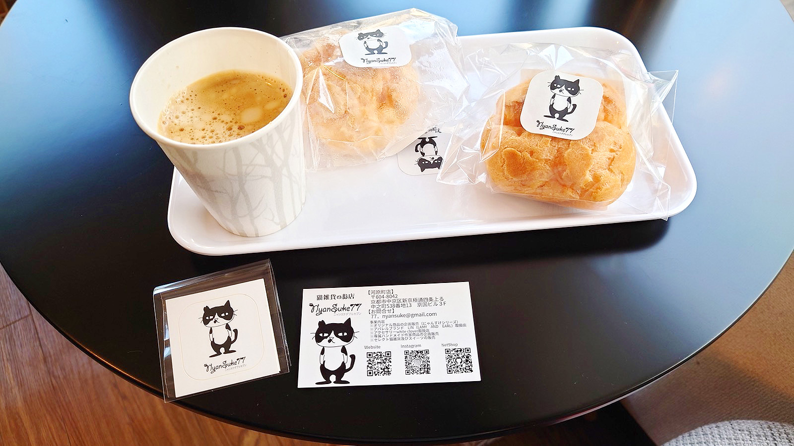 猫雑貨のお店 NyanSuke77（ニャンスケダブルセブン） 河原町店☆ハチ