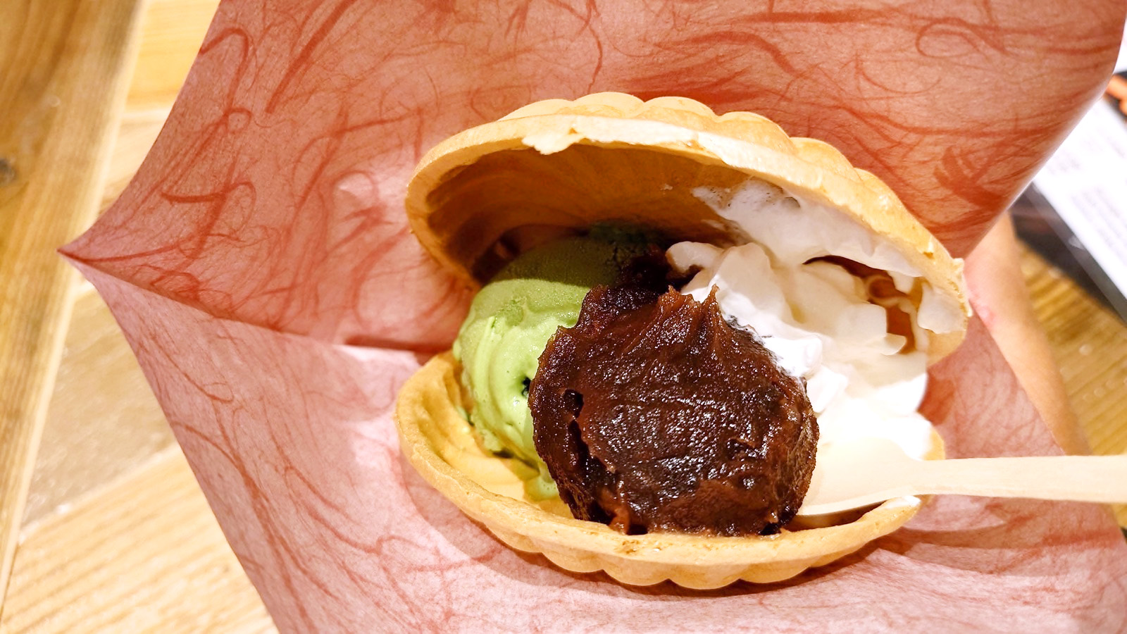 ジェラートもなか mocca（モッカ）☆ジェラートもなか まっ茶 | こも