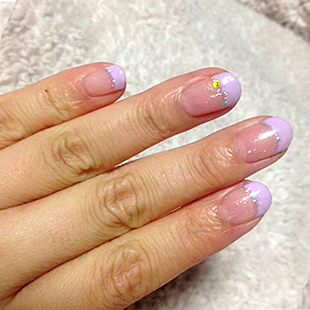 20131019パープルフレンチ