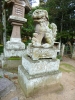 玉造神社の狛犬