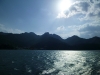 宮島フェーリーからみる風景