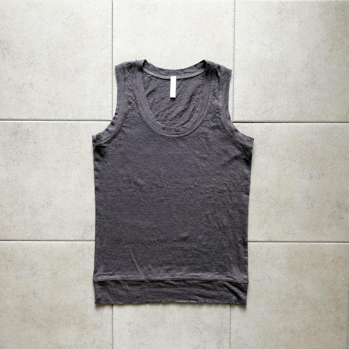 120%lino リネンタンクトップ 79 トップス