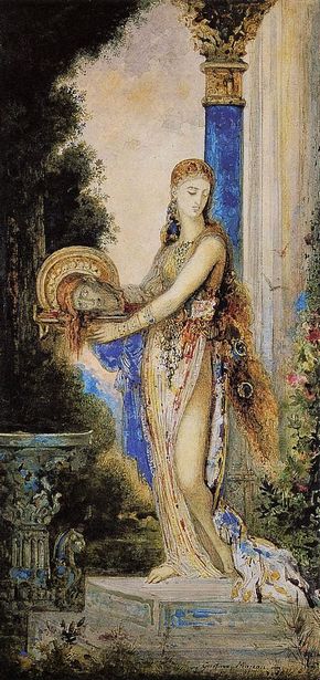 Salome carrying the Head of John the Baptist
