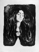 Edvard Munch - Madonna (Eva Mudocci)