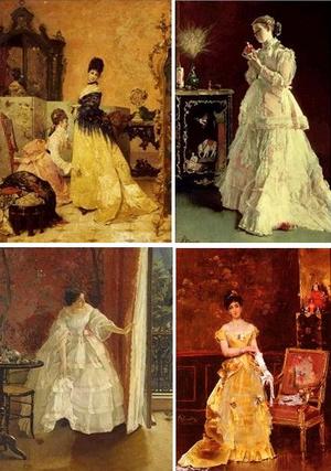 ¡ÖThe new dress¡×¡¿ ¡ÖThe Lady in Pink, 1867¡×¡¿¡ÖLady At A Window Feeding Birds¡×¡¿¡ÖPreparing For The Ball¡×¥×¥é¥¤¥Ù¡¼¥È¥³¥ì¥¯¥·¥ç¥ó