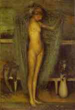 ¡ÖHarmony in Blue and Gold ¡§ The Little Blue Girl¡× ¡Ê1894-1901¡ËFreer Gallery of Art, Washington