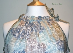 Liberty print dress in Carolyn Jane