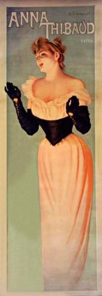 Portrait of Anna Thibaud¡¡by¡¡Auguste Francois Gorguet