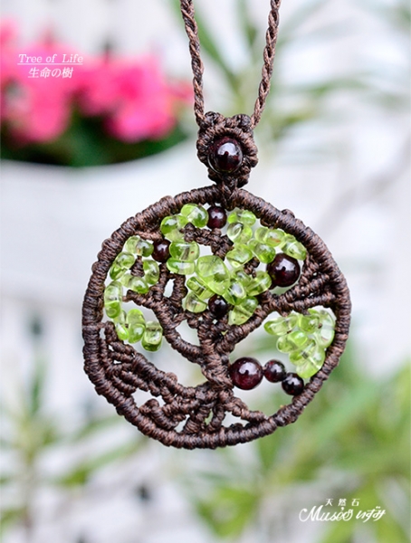 マクラメ ブレス&ネックレス | 天然石ミューゼいずみブログ