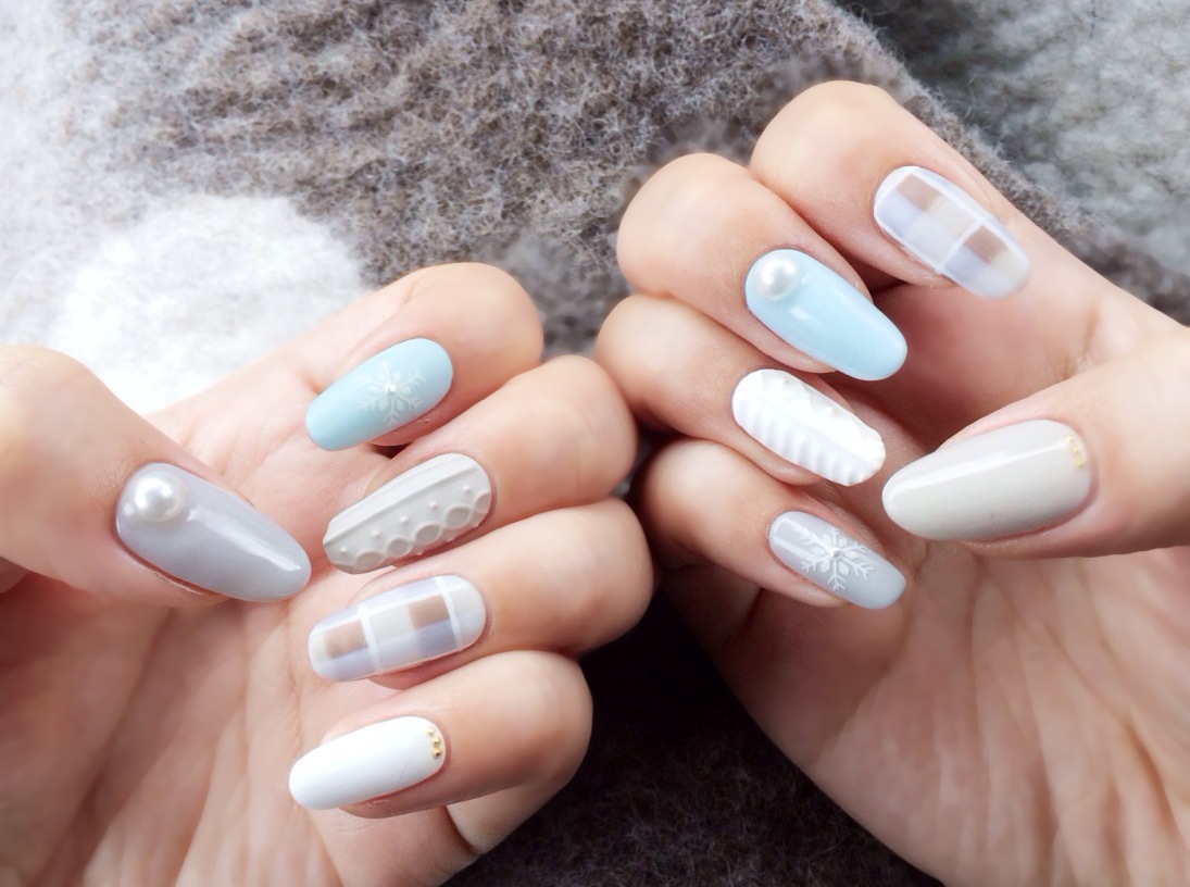 モードな大人ショートネイル S Gel Staff Blog