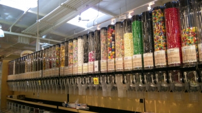 お菓子の量り売り