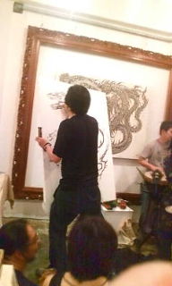 天野弓彦ライブペイント