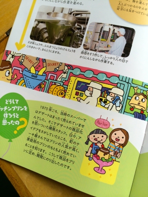 帯のイラストで作業工程を紹介