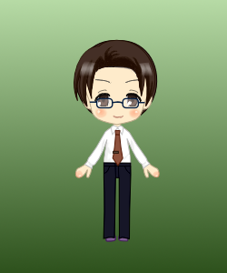 前髪上げ例