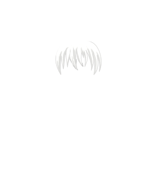 前髪(短髪左分け)