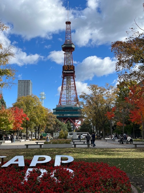 大通公園よりテレビ塔