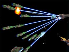HOMEWORLD戦闘シーン