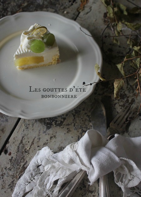 18 8月のお菓子教室 Les Gouttes D Ete Bonbonniere