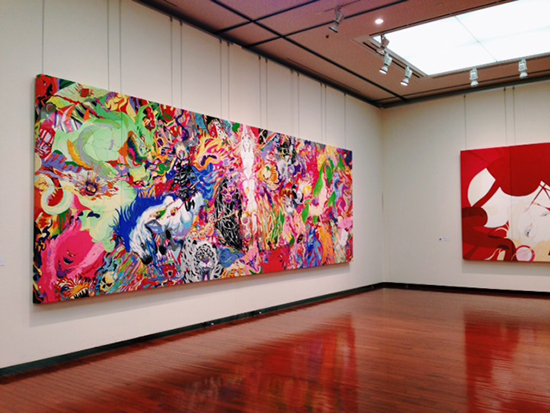 天野喜孝展 会場