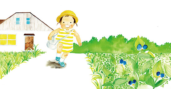 「さんさんさんぽ」原画展