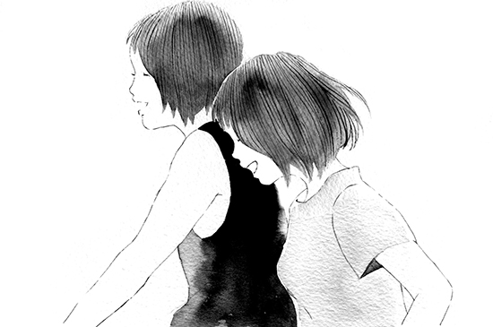 「こぼれおちた夏の話」大沼紀子 絵:江頭路子