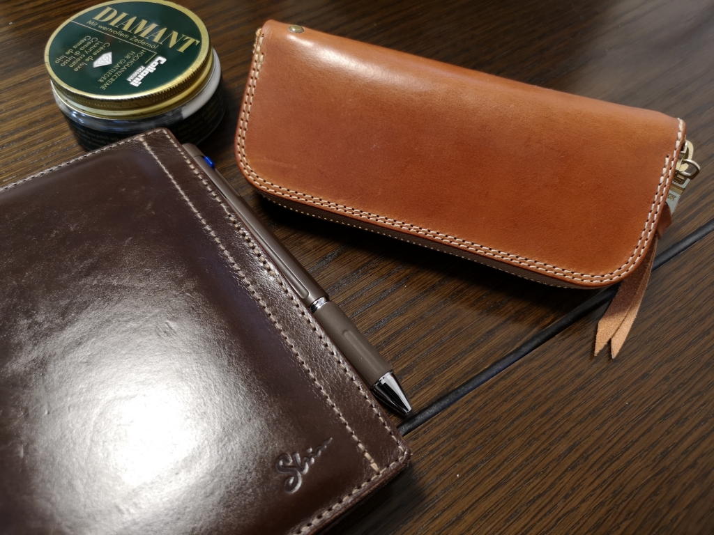 ほぼ日手帳カバーのエイジング