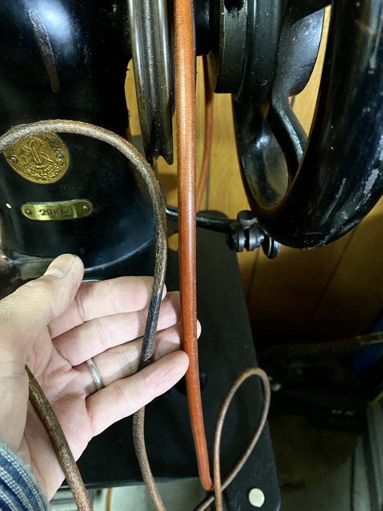 SINGER 29K58（八方ミシン）をメンテナンスしました | レザー