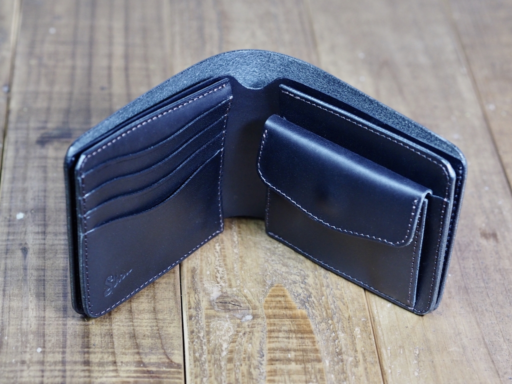コードバン　ブッテーロ２つ折り財布 二つ折り財布・拘りの革小物 MLS（Mens Leather Store）