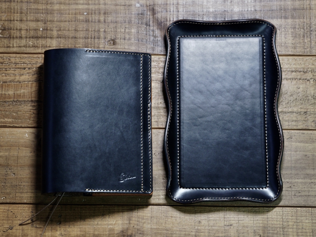 【未使用品】　ほぼ日手帳　カバー　CAST 革　【レア】 クロムエクセル 】ほぼ日手帳カバー、キャッシュトレイ | レザー