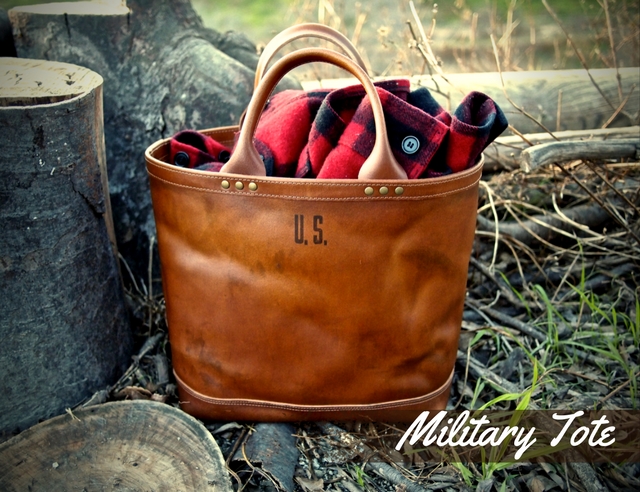 クロムエクセル 】ミリタリートートのカスタムオーダー | レザー