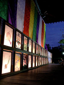妙蓮寺・万灯会全体01