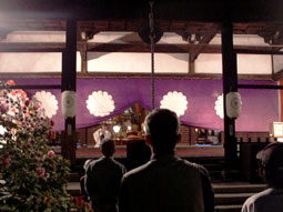妙蓮寺・万灯会_篠笛