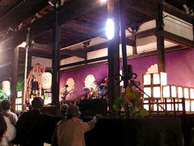 妙蓮寺・万灯会_ステージ01