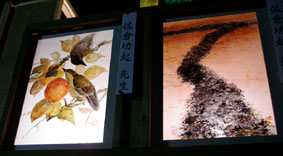 妙蓮寺・万灯会_小鳥と橋立