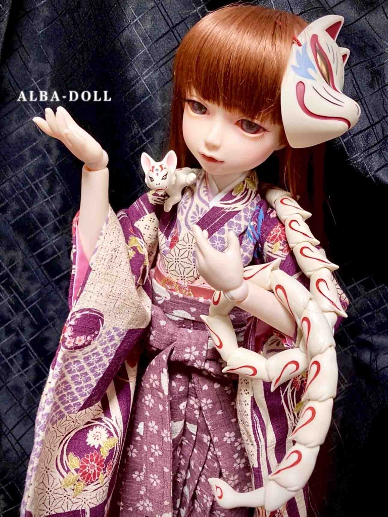 カート通販・オリジナルドール『管狐』ロングサイズ | ALBA-DOLL