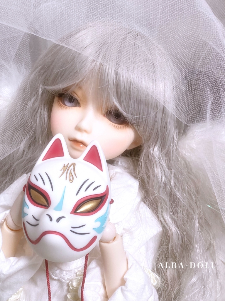 全国総量無料で カート通販-狐面（大サイズ） | ALBA-DOLL きせかえ人形・ハウス